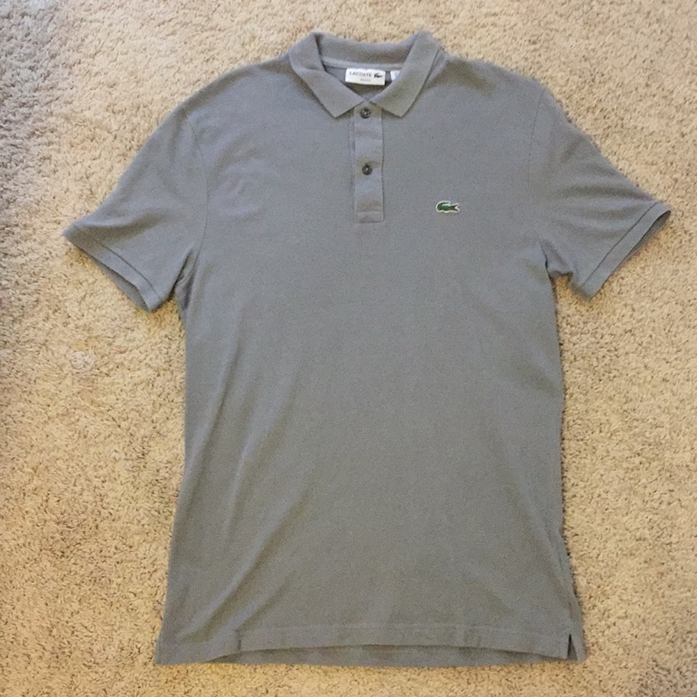 Lacoste Gray Polo